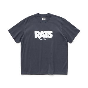 画像: RATS/BOX LOGO T  CHARCOAL