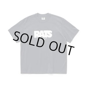 画像: RATS/BOX LOGO T  CHARCOAL
