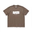 画像1: (店頭在庫) RATS/BOX LOGO T  BROWN