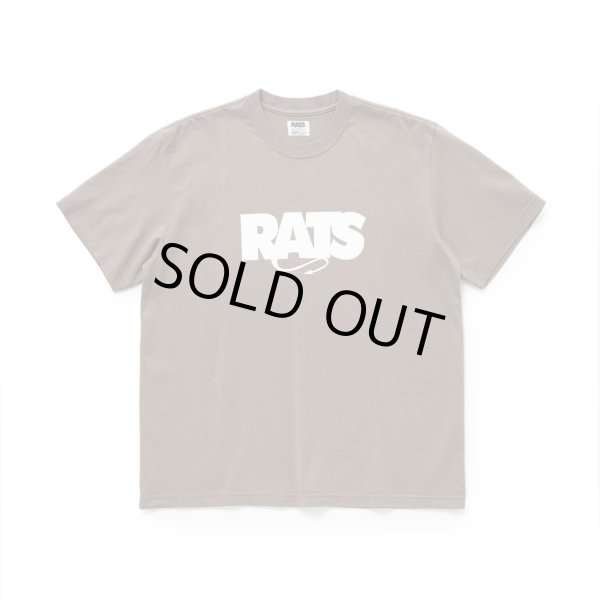 画像1: (店頭在庫) RATS/BOX LOGO T  BROWN