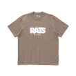 画像1: (店頭在庫) RATS/BOX LOGO T  KHAKI