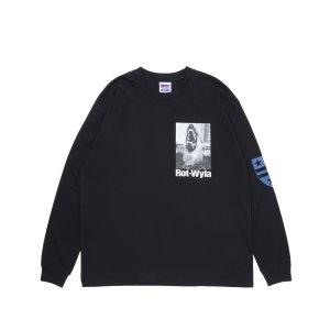 画像: ROTTWEILER/DOG PHOTO LS T  BLACK
