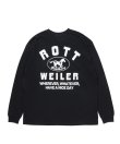 画像1: ROTTWEILER/HORSE LS T  BLACK