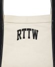 画像2: ROTTWEILER/RTTW TOTE BAG  WHITExBLACK