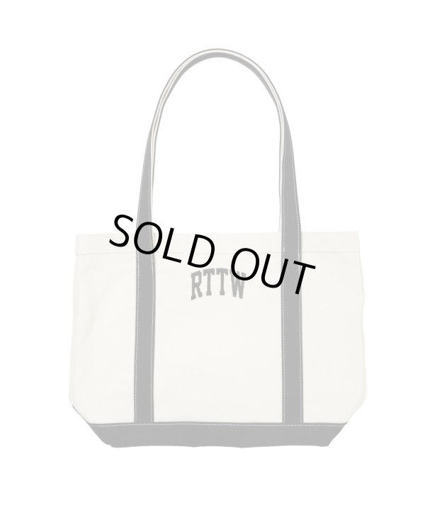 画像1: ROTTWEILER/RTTW TOTE BAG  WHITExBLACK