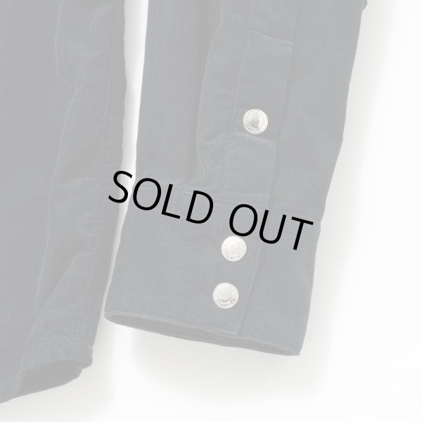 画像6: RATS/CORDUROY SHIRT  BLACK