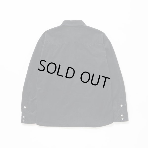 画像2: RATS/CORDUROY SHIRT  BLACK