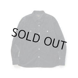 画像: RATS/CORDUROY SHIRT BLACK