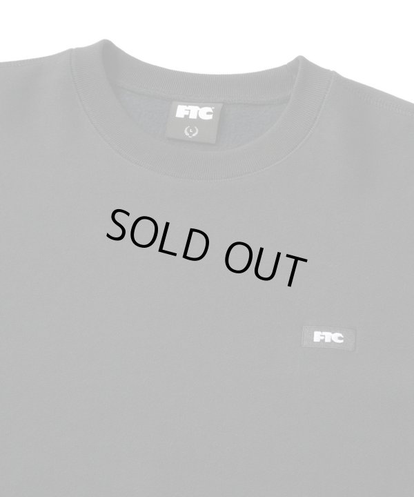 画像2: FTC/SMALL BOX LOGO CREW NECK  BLACK