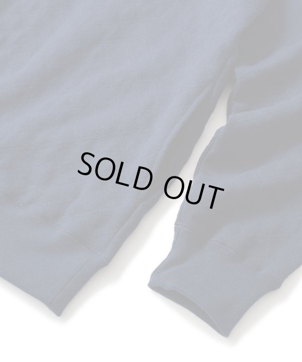 画像3: FTC/QUILTED HALF ZIP SWEAT  NAVY