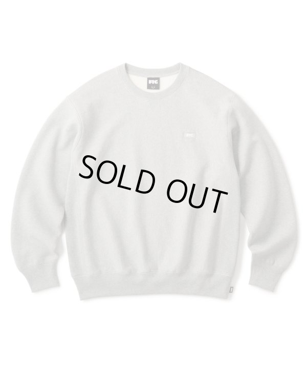画像1: FTC/SMALL BOX LOGO CREW NECK  GRAY