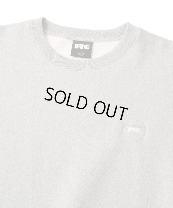 画像2: FTC/SMALL BOX LOGO CREW NECK  GRAY