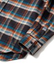 画像3: FTC/HEAVY PLAID NELL SHIRT  ORANGE