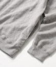画像3: FTC/QUILTED HALF ZIP SWEAT  GRAY