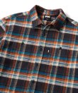 画像2: FTC/HEAVY PLAID NELL SHIRT  ORANGE