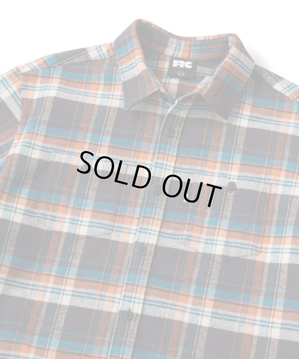 画像2: FTC/HEAVY PLAID NELL SHIRT  ORANGE