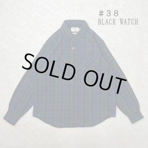 画像: (再入荷) ALCARZA/HEAVY NELL CHECK WORK SHIRT  BLACKWATCH