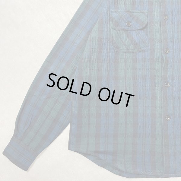 画像4: (再入荷) ALCARZA/HEAVY NELL CHECK WORK SHIRT  BLACKWATCH
