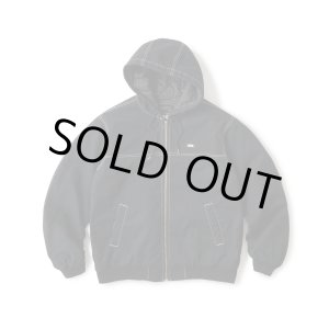 画像: FTC/WASHED CANVAS HOODED JKT  BLACK