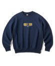 画像1: FTC/BIG CITY CREW NECK  NAVY