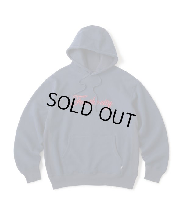 画像1: FTC/SCRIPT LOGO PULLOVER HOODY  NAVY
