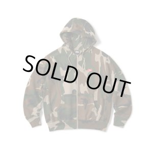 画像: FTC/SMALL BOX LOGO ZIP UP HOODY  CAMO