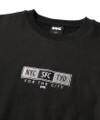 画像2: FTC/BIG CITY CREW NECK  BLACK