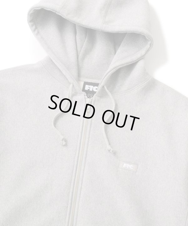 画像2: FTC/SMALL BOX LOGO ZIP UP HOODY  GRAY