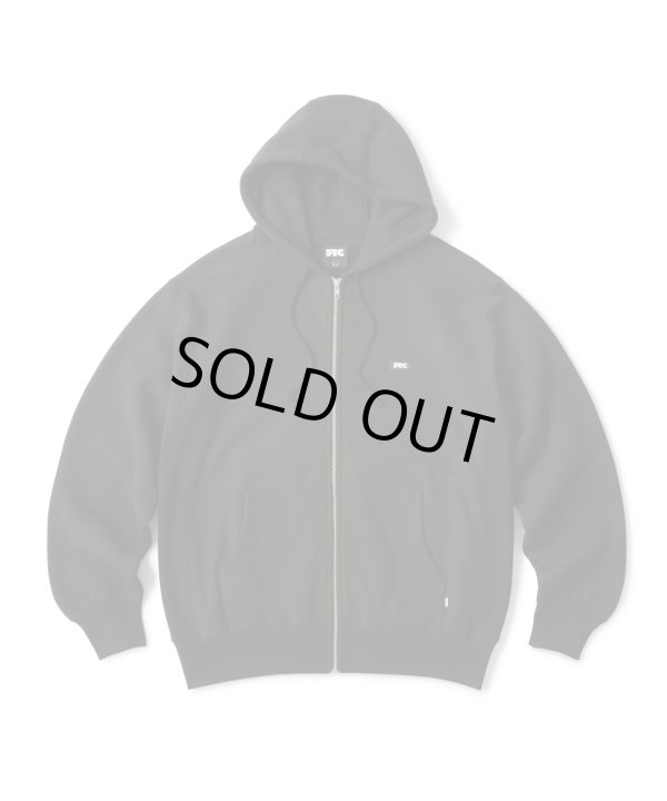 画像1: FTC/SMALL BOX LOGO ZIP UP HOODY  BLACK