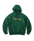 画像1: FTC/SCRIPT LOGO PULLOVER HOODY  GREEN