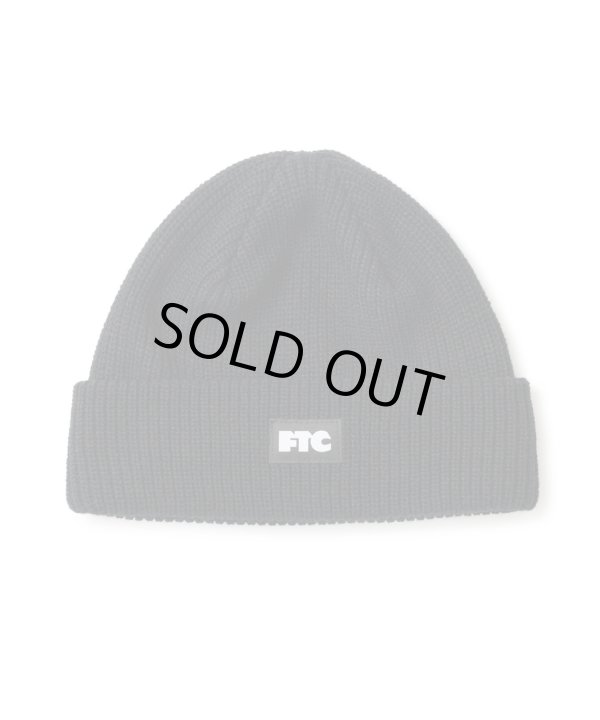 画像1: FTC/BOX LOGO BEANIE  BLACK