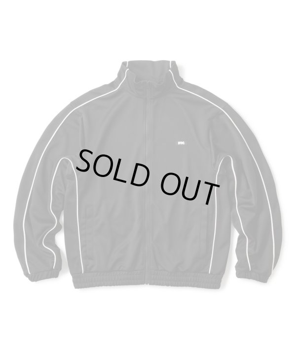 画像1: FTC/PIPING TRACK JERSEY  BLACK