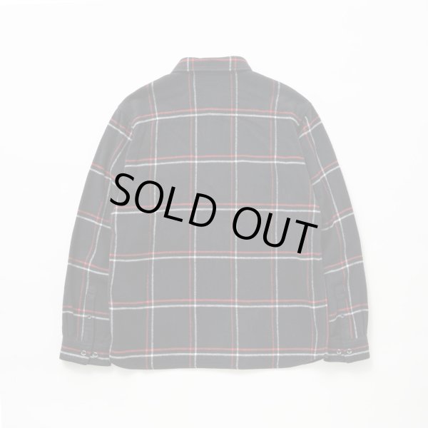 画像2: RATS/COTTON FLANNEL CHECK SHIRT  BLACKxBLUE