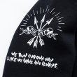 画像5: RATS/CRAZY CREW NECK SWEAT  BLACK