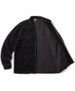 画像2: FTC/CORDUROY ZIP UP SHIRT  BLACK