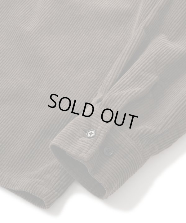画像5: FTC/CORDUROY ZIP UP SHIRT  CHARCOAL