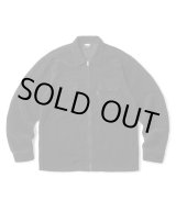 画像: FTC/CORDUROY ZIP UP SHIRT  BLACK