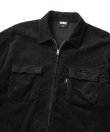 画像3: FTC/CORDUROY ZIP UP SHIRT  BLACK