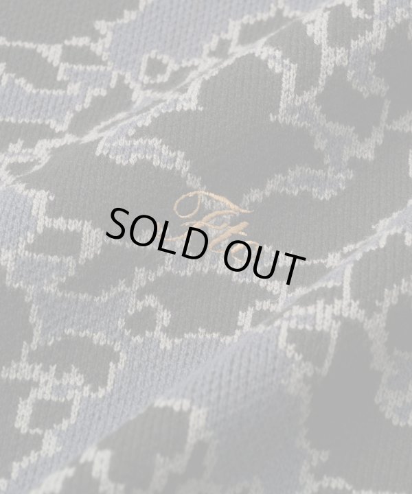 画像4: FTC/ALL OVER JAQUARD SWEATER  BLACK