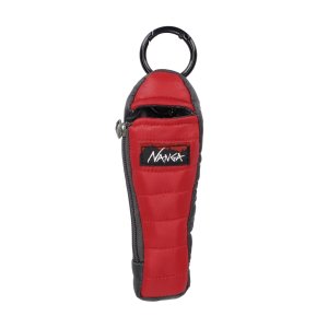 画像: NANGA/MINI SLEEPING BAG KEY HOLDER  RED