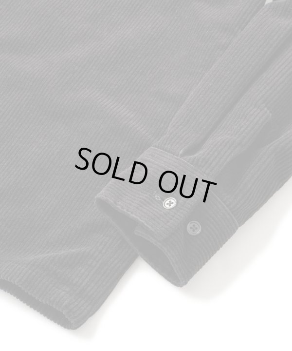 画像4: FTC/CORDUROY ZIP UP SHIRT  BLACK