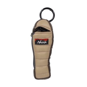 画像: NANGA/MINI SLEEPING BAG KEY HOLDER  BEIGE