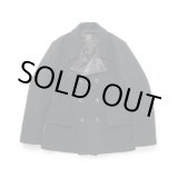 画像: RATS/DOUBLE BREASTED WOOL JKT  BLACK