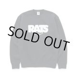 画像: (再アップ) RATS/BOX LOGO SWEAT  BLACK