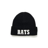 画像: RATS/KNIT CAP  BLACK