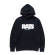 画像1: RATS/BOX LOGO HOODIE  BLACK