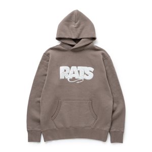 画像: RATS/BOX LOGO HOODIE  KHAKI