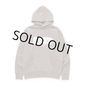 画像: RATS/BOX LOGO HOODIE  KHAKI