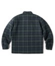 画像3: FTC/QUILTED LINED PLAID NEL SHIRT  BLACK