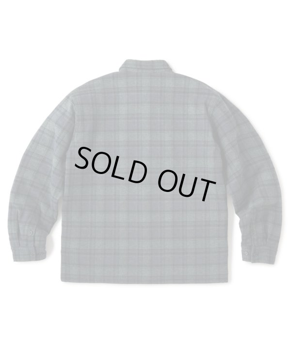 画像3: FTC/QUILTED LINED PLAID NEL SHIRT  BLACK